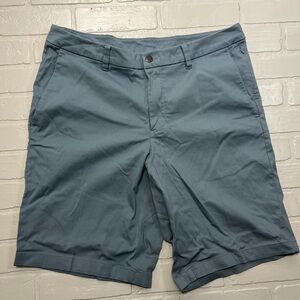 lululemon athletica Men's Slate Blue Flat Front Shorts